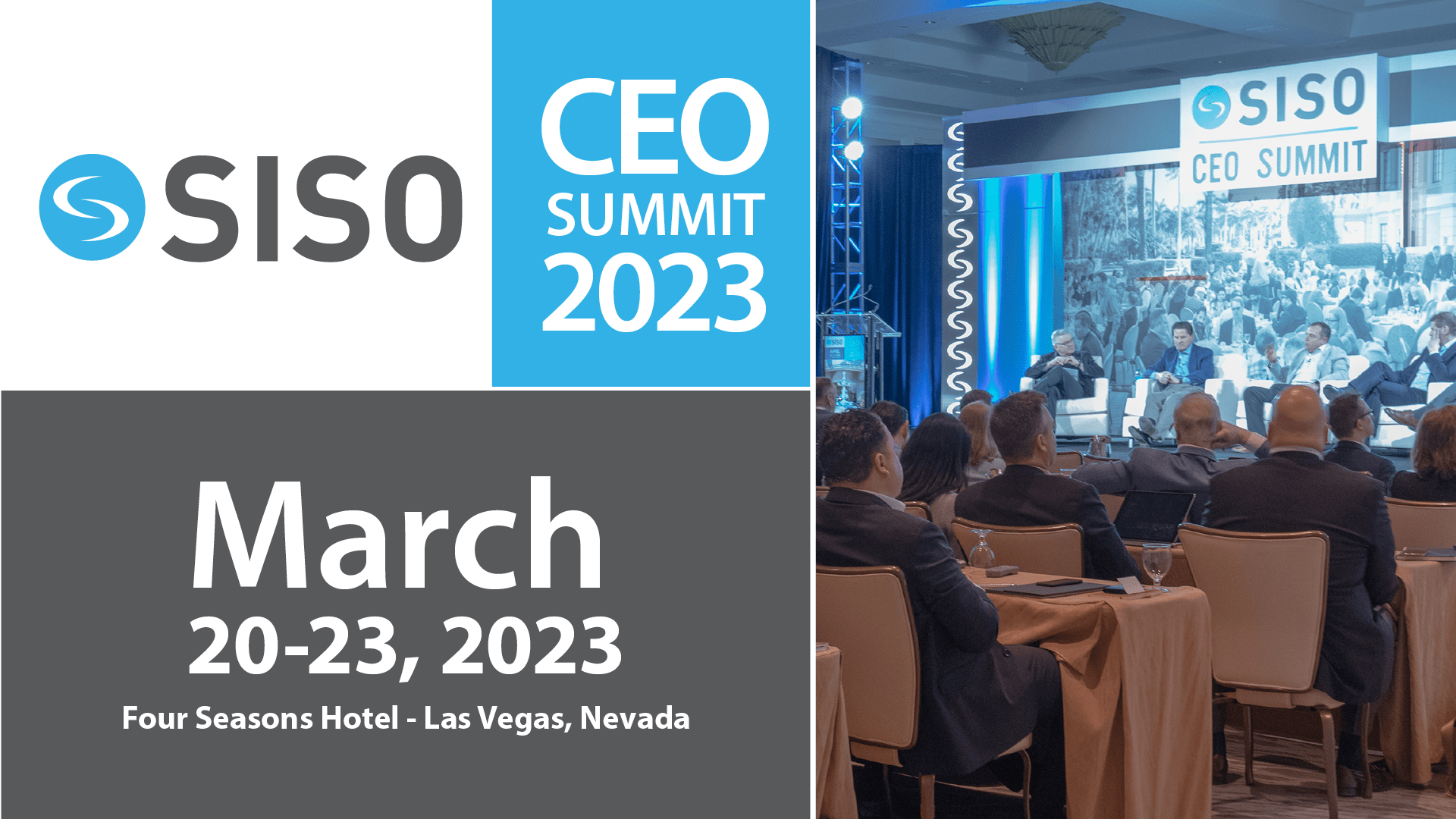 SISO CEO SUMMIT 2023 Start your reservation