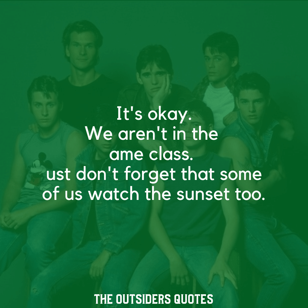 Top 10 The Outsiders Quotes from the Book