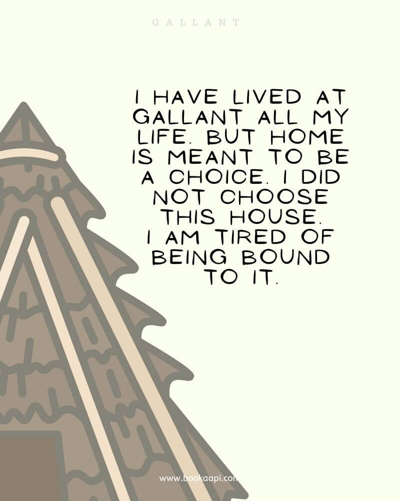 Top 10 Best Gallant Quotes by V.E. Schwab from the Book