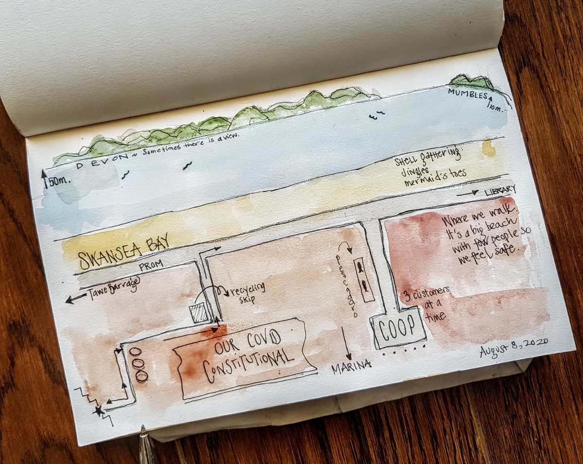 How to Add a Handmade Map to Your Journal Pages Book and Paper Arts