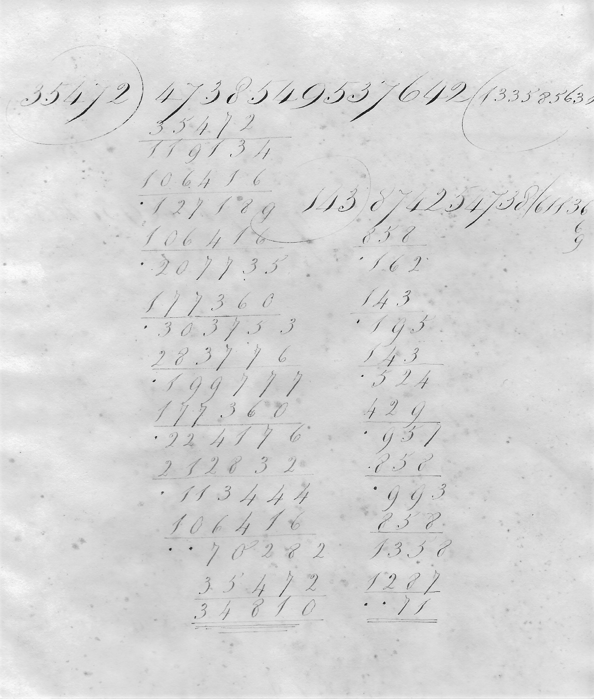 Maths Handwritten Book and Paper Arts