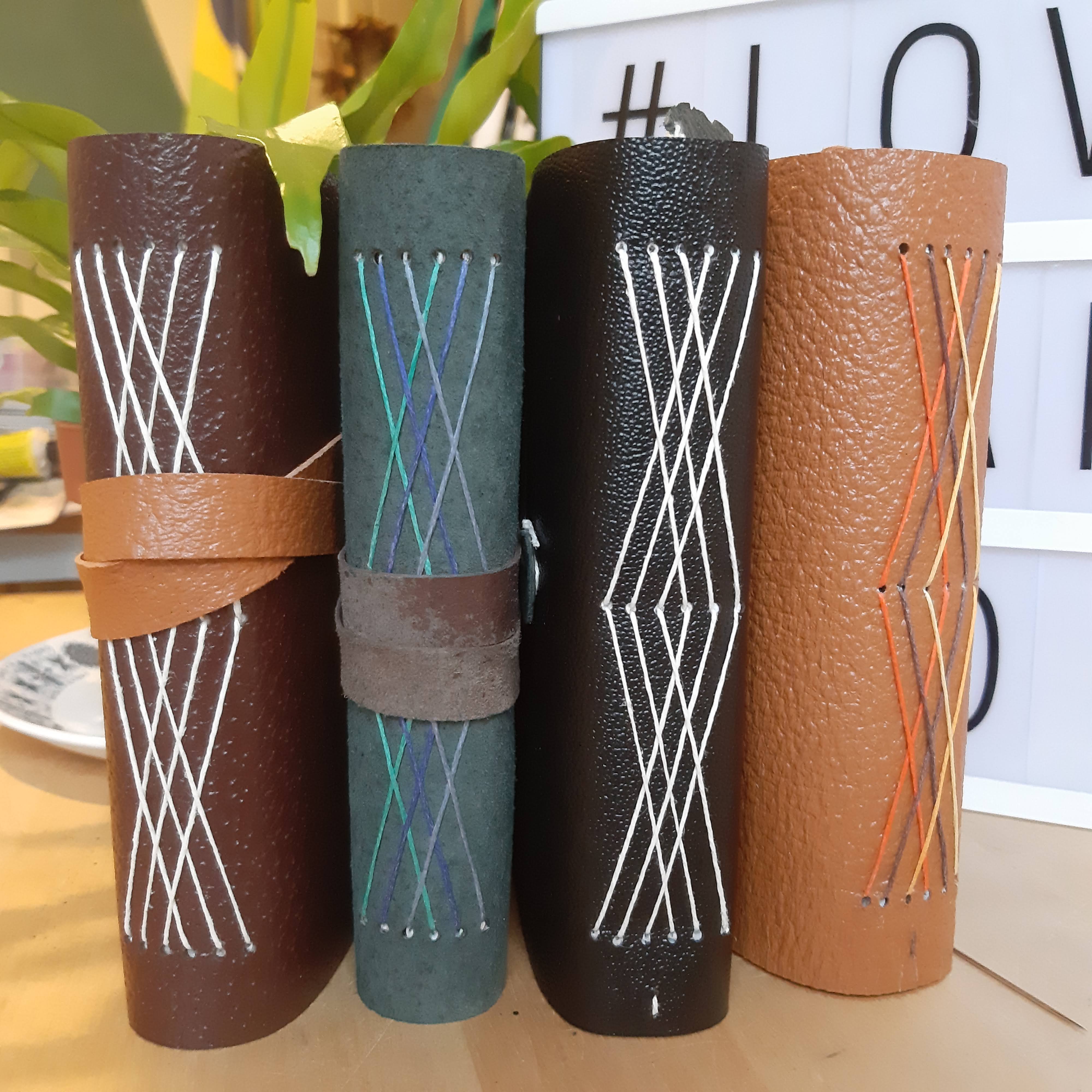 Cross Stitch Bookbinding Bookbinding with Cass