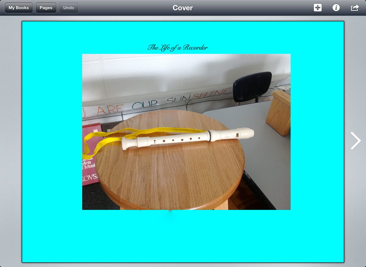 Learn to play the recorder with Book Creator?! Book Creator app