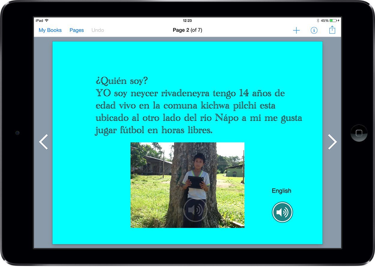 Book Creator supports cultural exchange with Amazon tribes Book