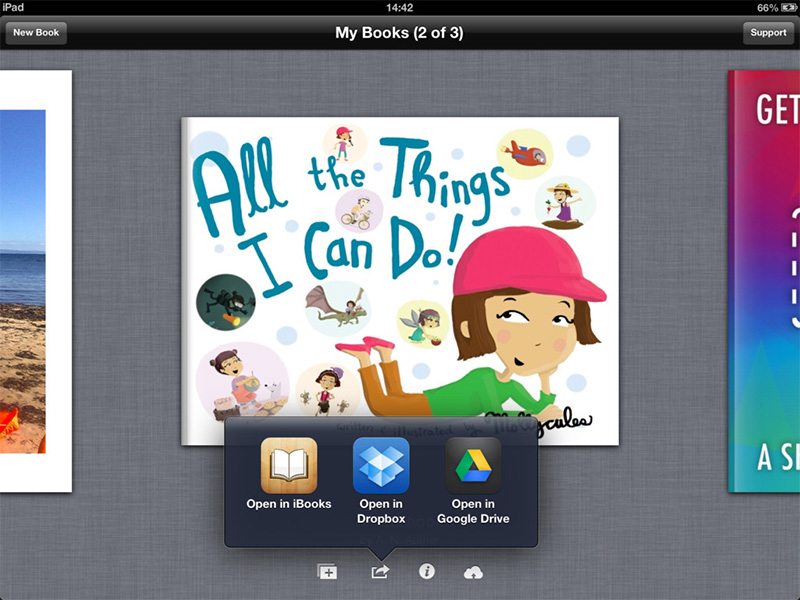 The Book Creator story Book Creator app