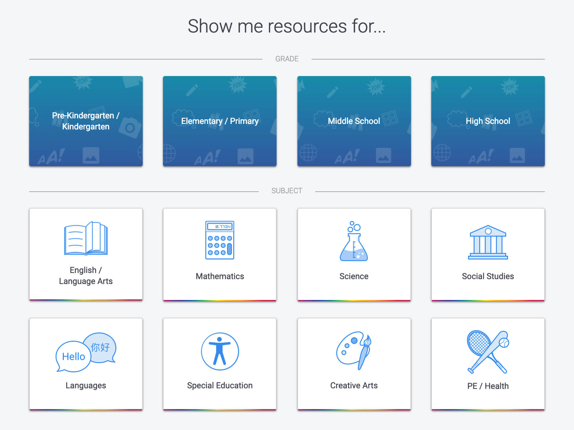 Resources for teachers Book Creator app