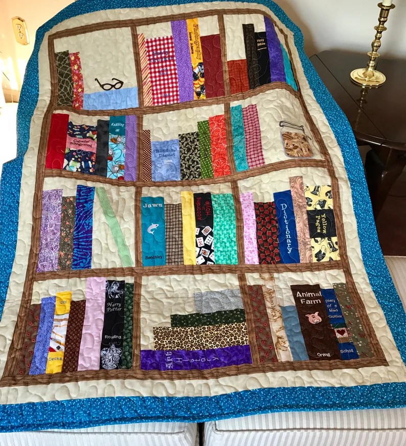 15 Amazing Quilts For Book Lovers BOOKGLOW
