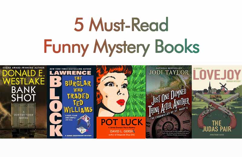 5 MustRead Funny Mystery Books BOOKGLOW