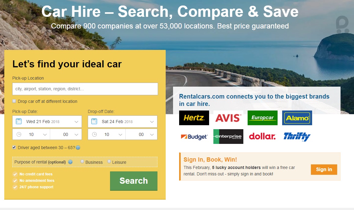 Rental Cars Booking Hotels Online