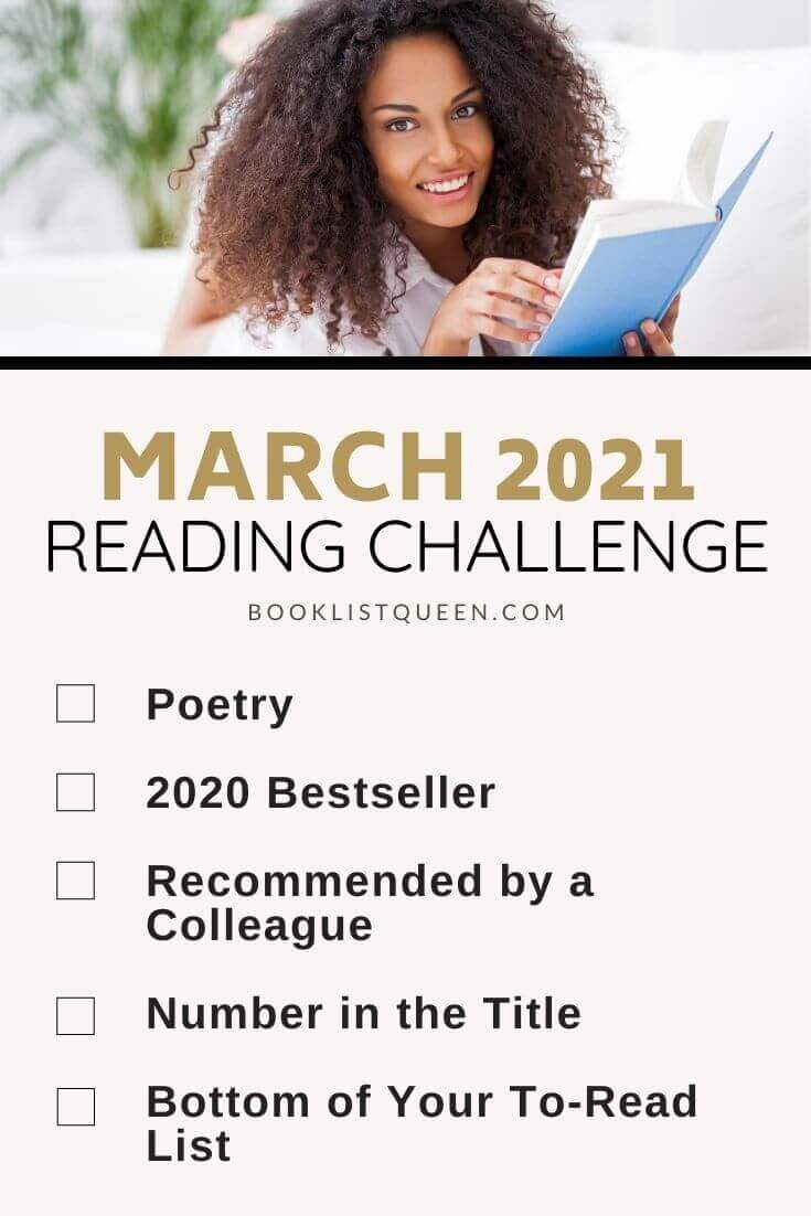 2021 Monthly Challenges by Booklist Queen The Creative Arts Blog