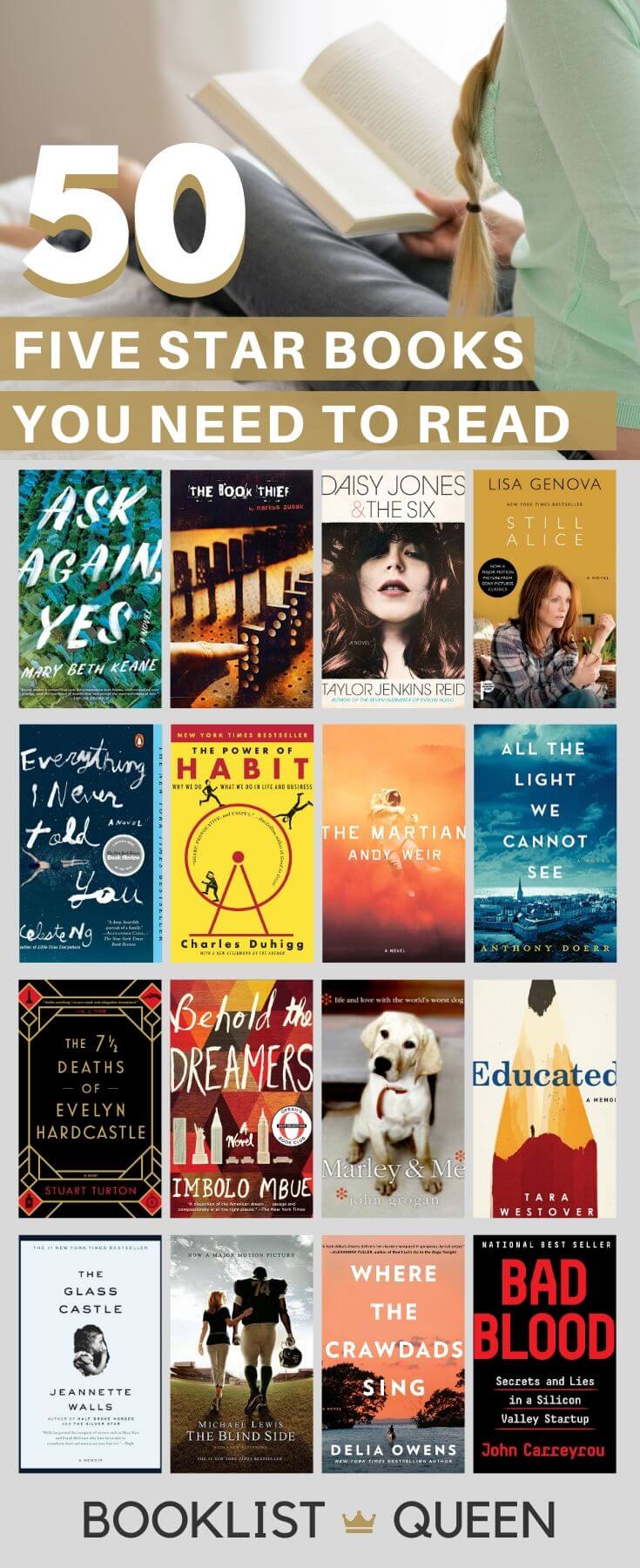 50 Incredible Five Star Books You Need to Read Booklist Queen