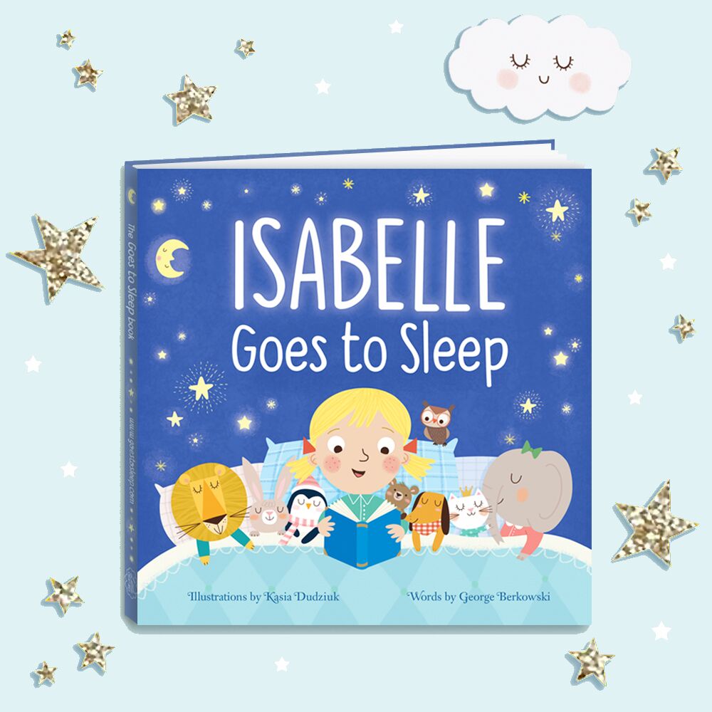 Win A Personalised Goes to Sleep Book Book Luver
