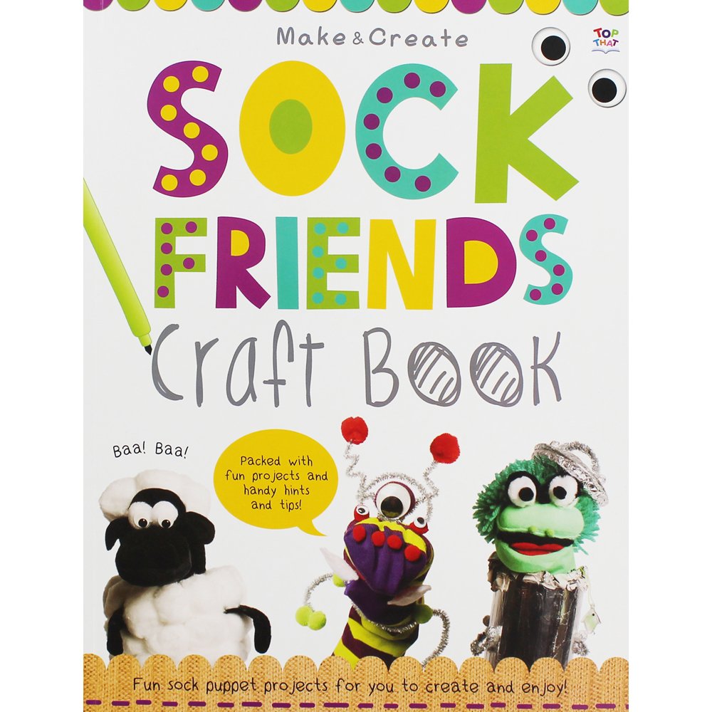 Sock Friends Craft Book (English, Paperback) BookMafiya Buy Old