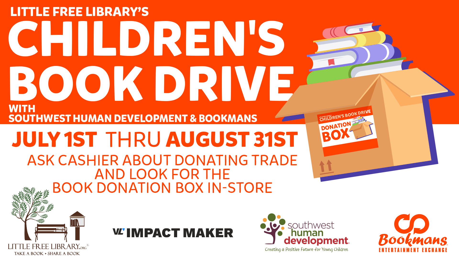 Book Drive_1920x1080 Bookmans Entertainment Exchange