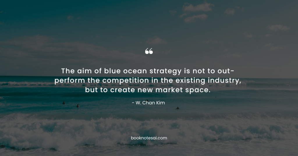 Blue Ocean Strategy Summary BookNotesAI