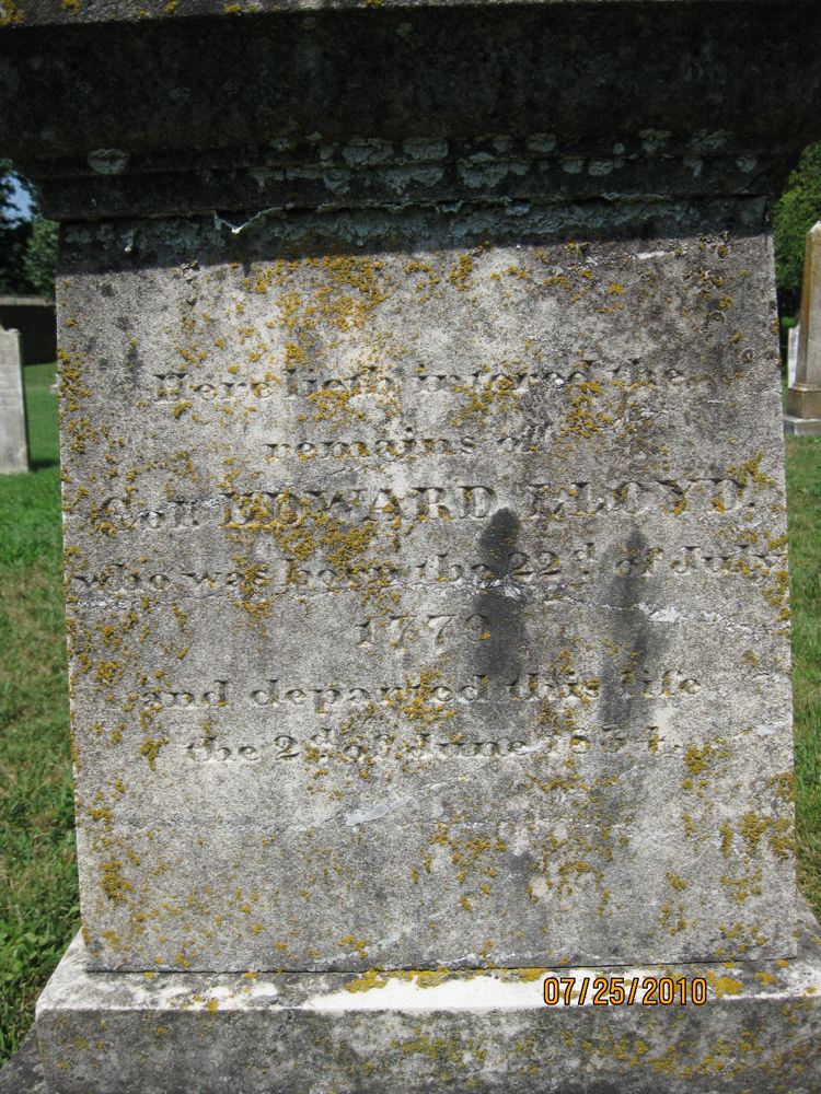 Lloyd Family Cemetery at Wye House