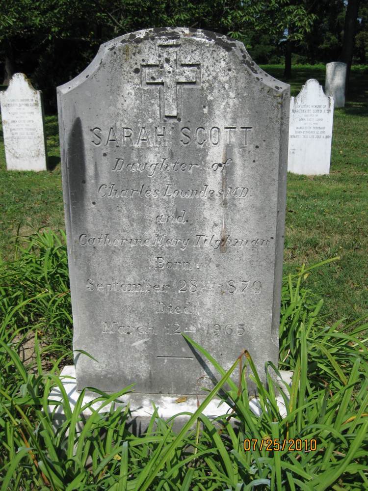Lloyd Family Cemetery at Wye House