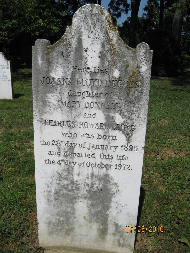 Lloyd Family Cemetery at Wye House