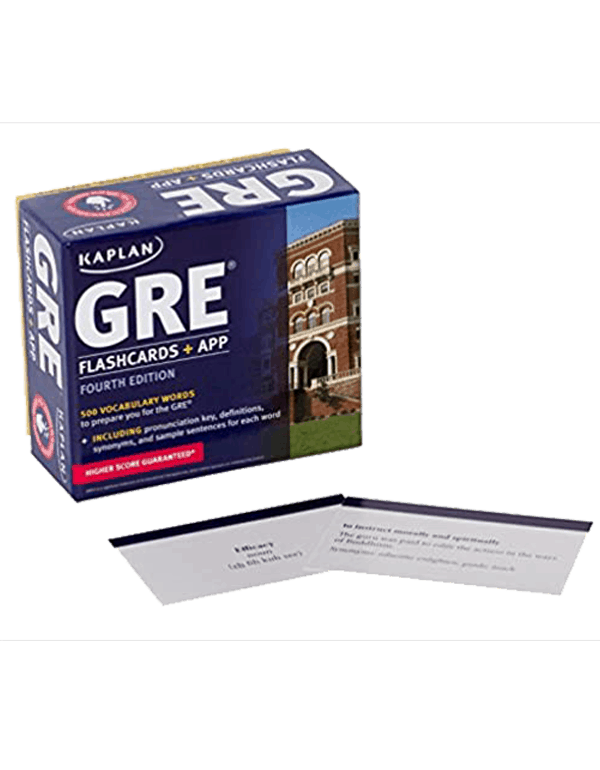 Kaplan GRE Flashcards + App 4th Edition Learning Questa Bookstore