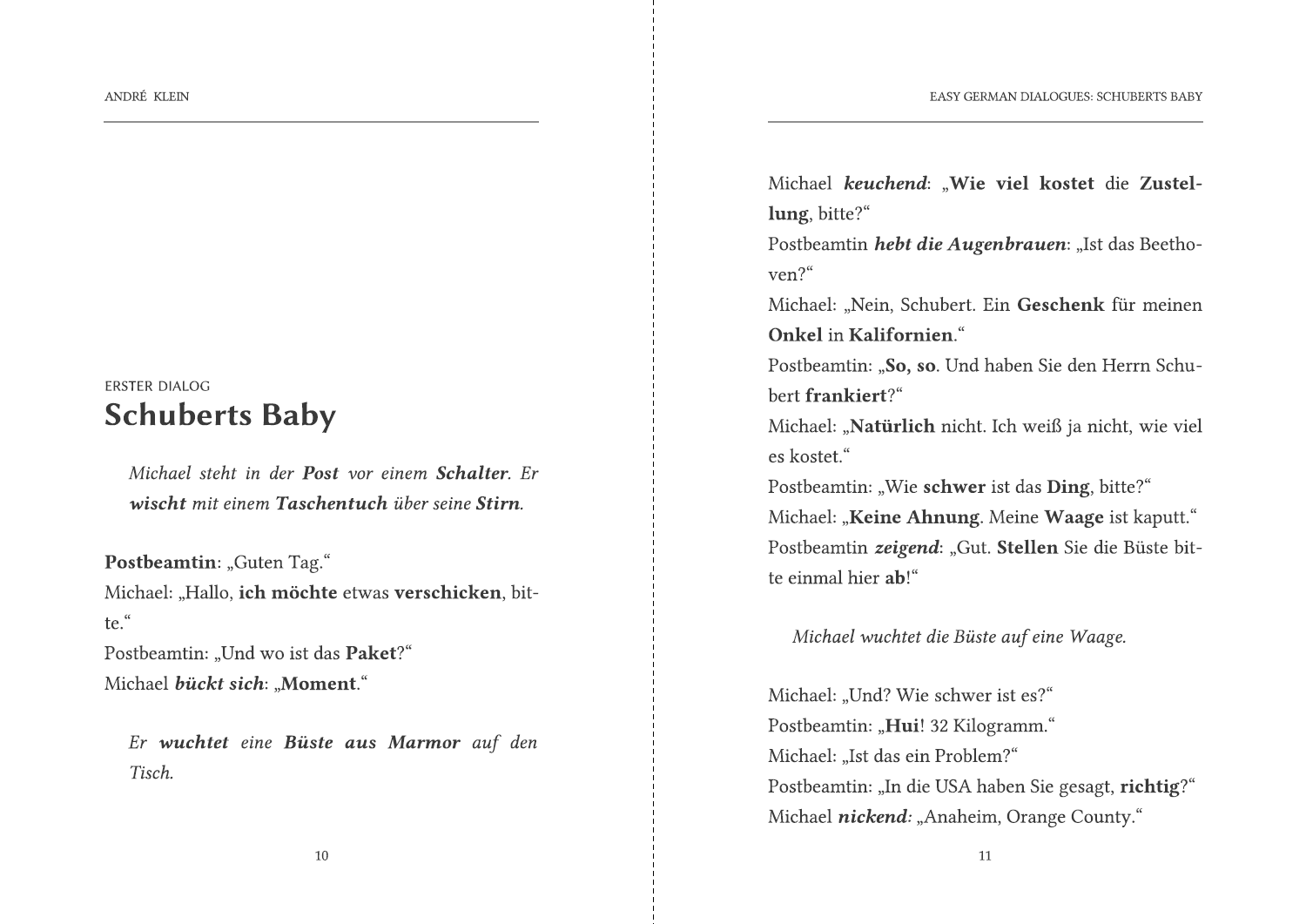 Easy German Dialogues Fun & Simple Conversation Practice For Beginners