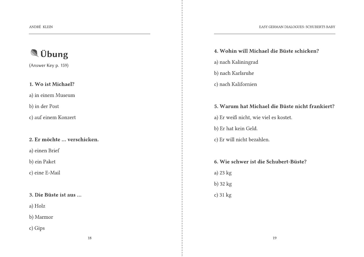 Easy German Dialogues Fun & Simple Conversation Practice For Beginners