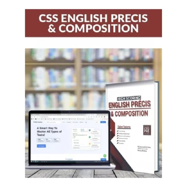 High Scoring CSS English Precis & Composition Guide Package Books Clock