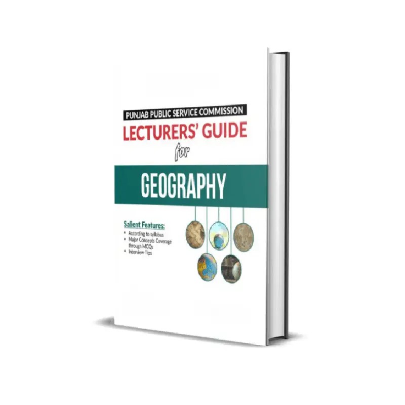 PPSC Lecturer Geography Guide Books Clock