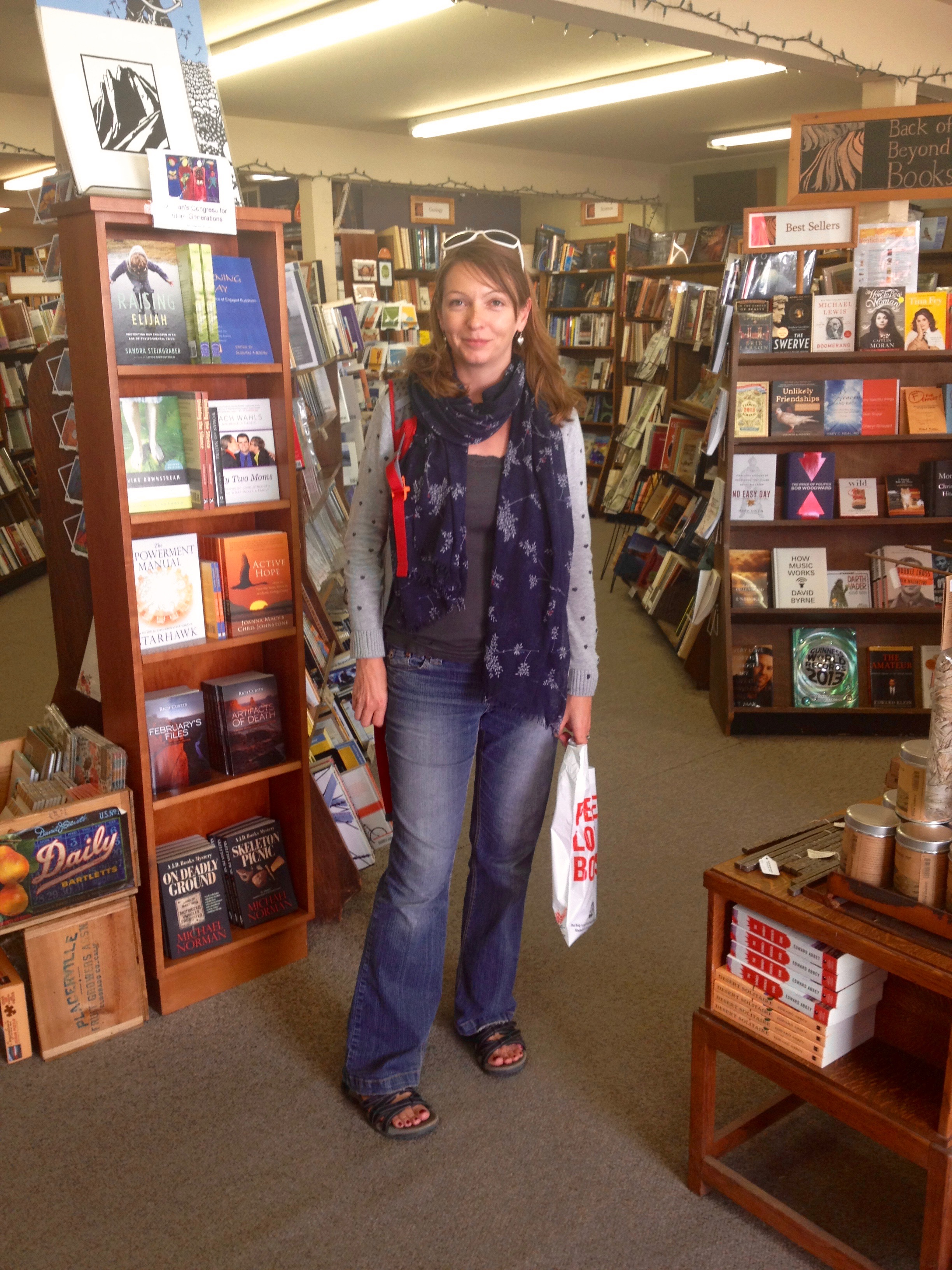 Back of Beyond Books, Moab, Utah Browser