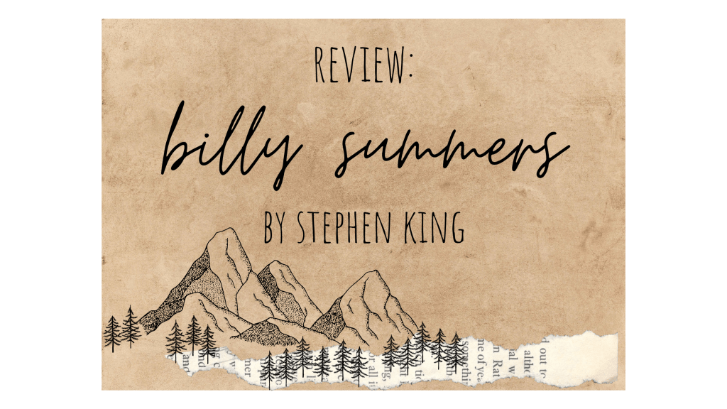 billy summers by stephen king // book review