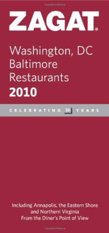 Sell, Buy or Rent 2010 Washington DC/Baltimore (Zagat
