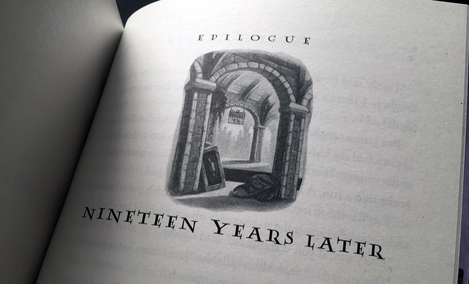 The Harry Potter epilogue takes place today Bookstacked