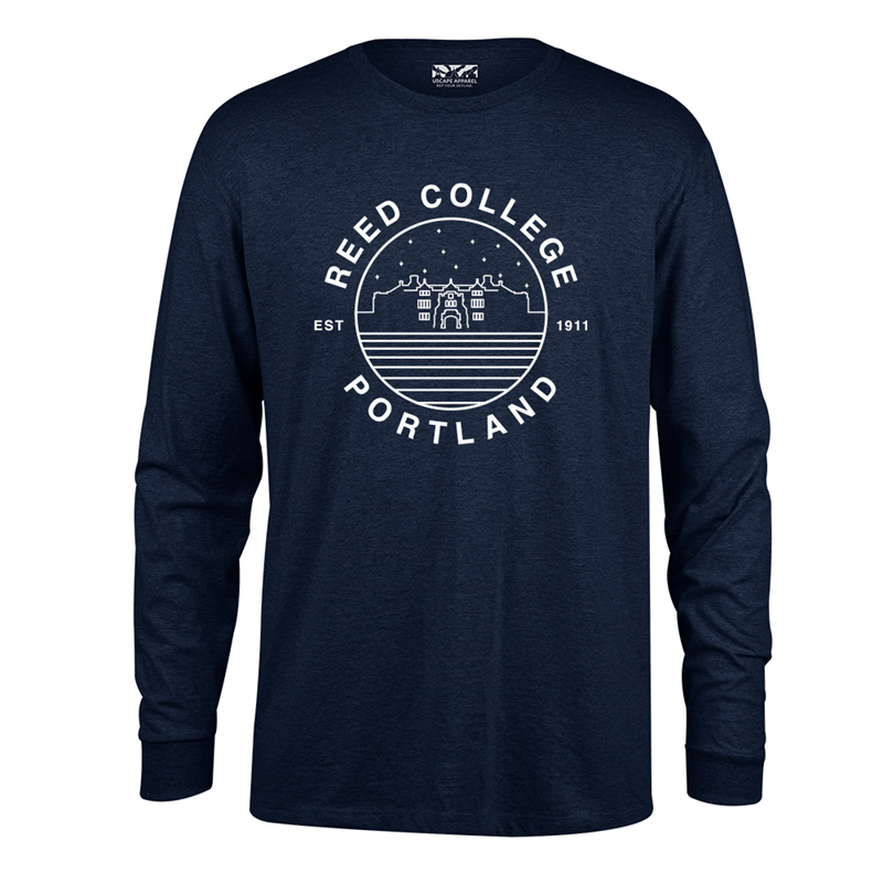 Starscape Tee Long Sleeved Reed College Bookstore