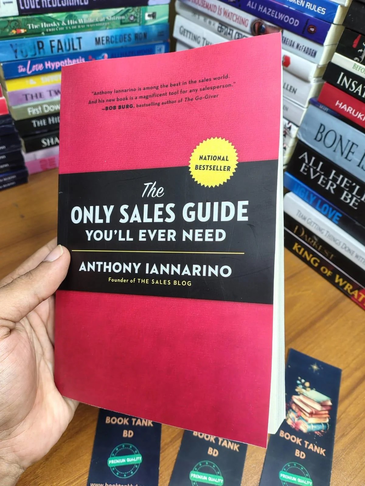 The Only Sales Guide You'll Ever Need by Anthony Iannarino Book Tank BD