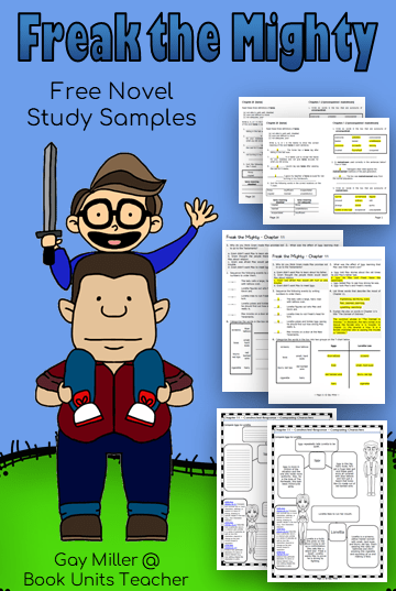 Freak the Mighty Novel Study and Teaching Ideas