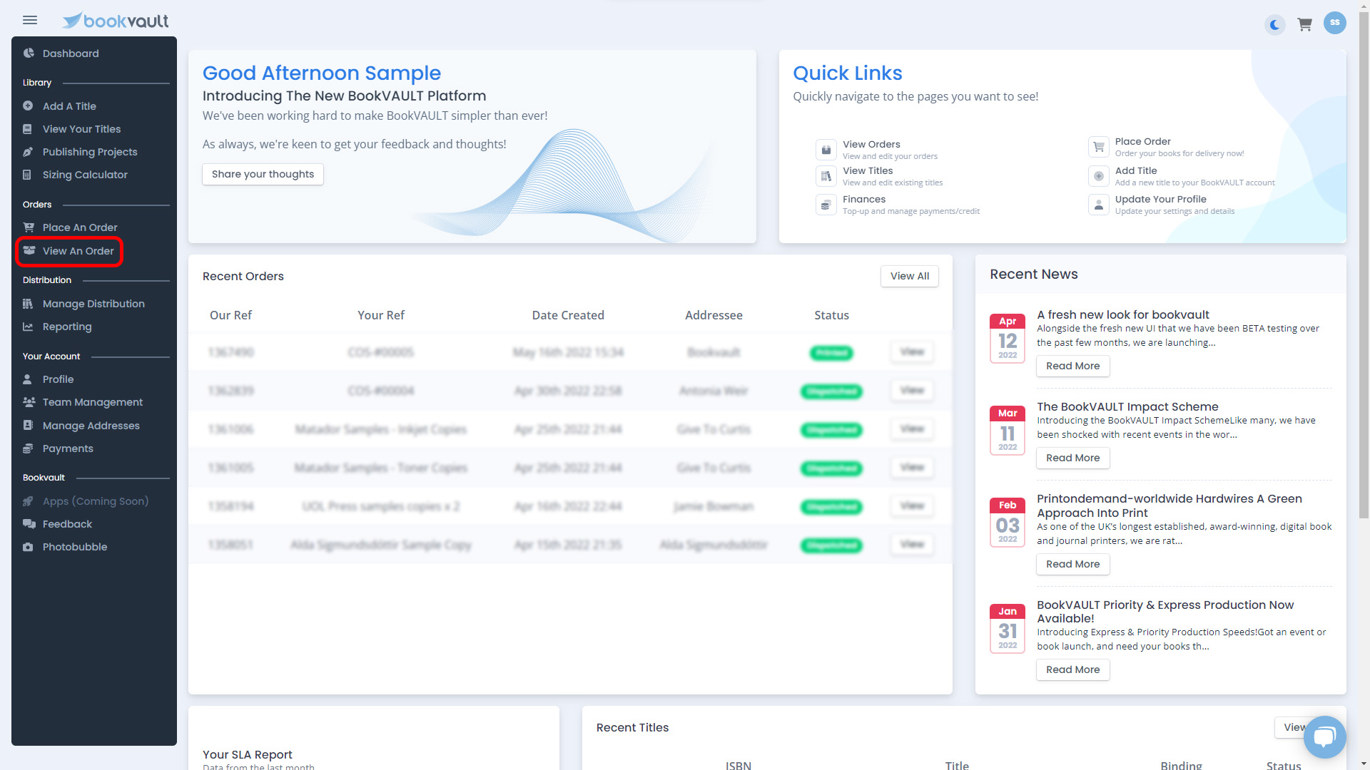 Guide How to track a delivery