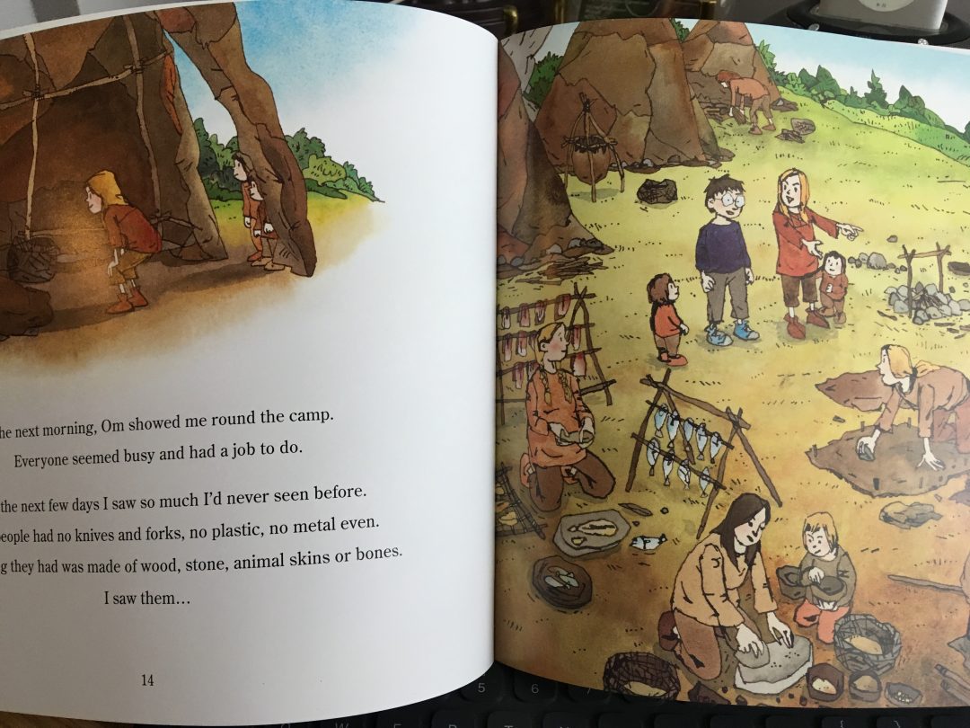 Stone Age Boy by Satoshi Kitamura (Walker Books)