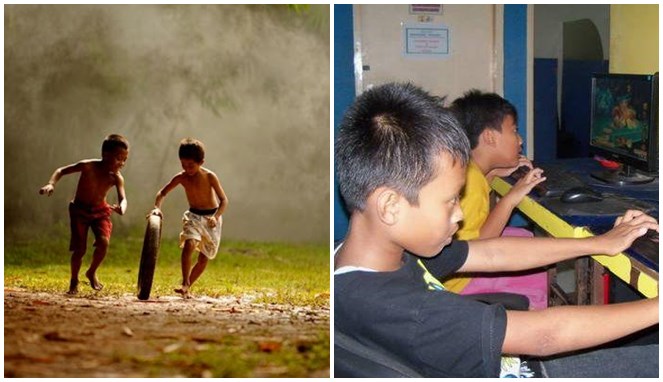 Perbedaan Kebiasaan Anak-Anak Zaman Dulu Dan Kekinian Yang Bikin Ngelus Dada - Boombastis