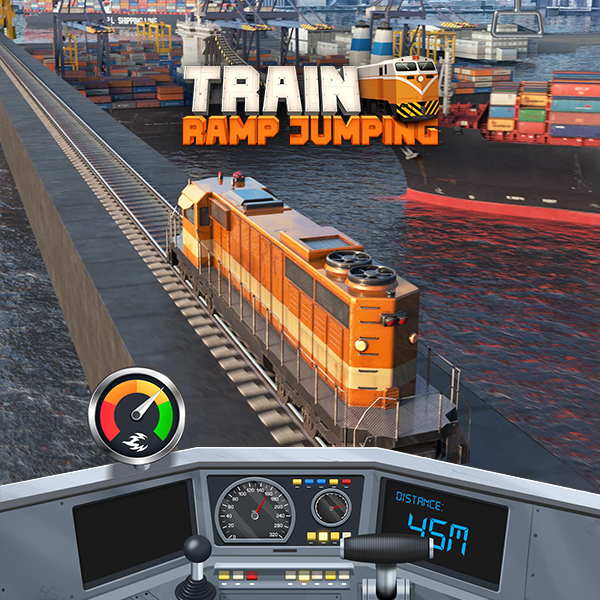 Train Ramp Jumping BoomBit