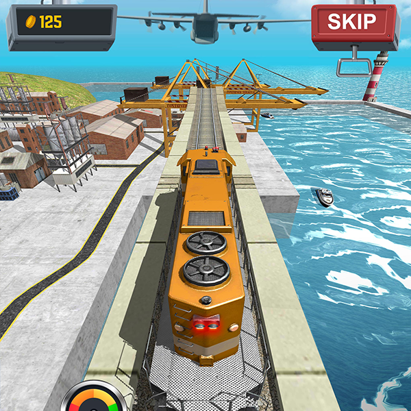 Train Ramp Jumping BoomBit