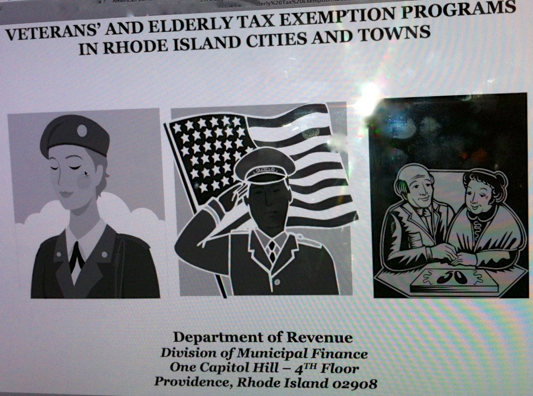 Got Property? Tax Discounts for “over 65” seniors! boomersRI