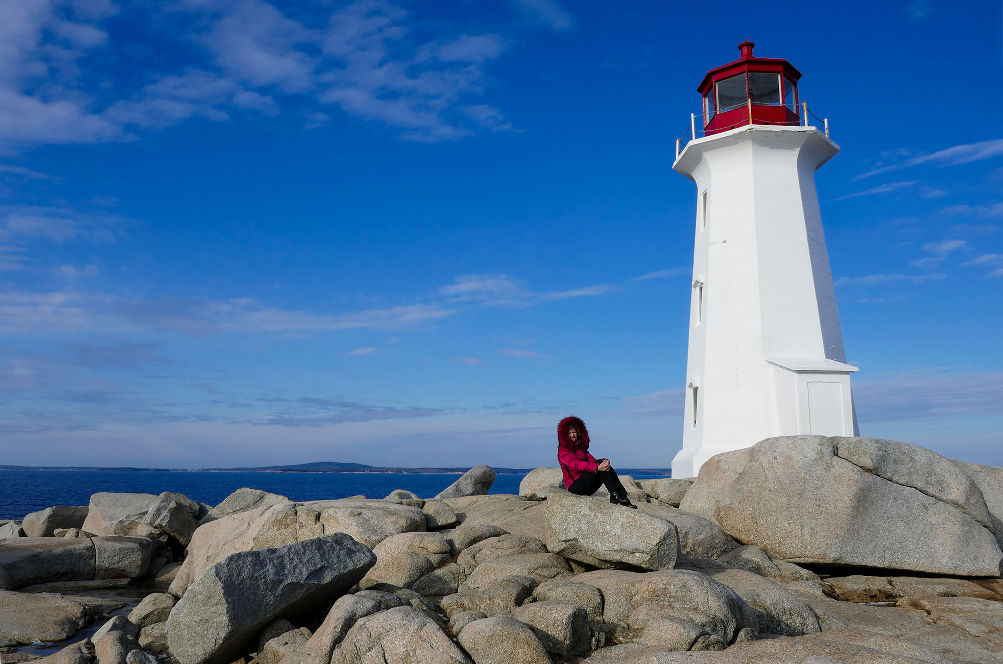 Peggy's Cove in Winter BoomerVoice