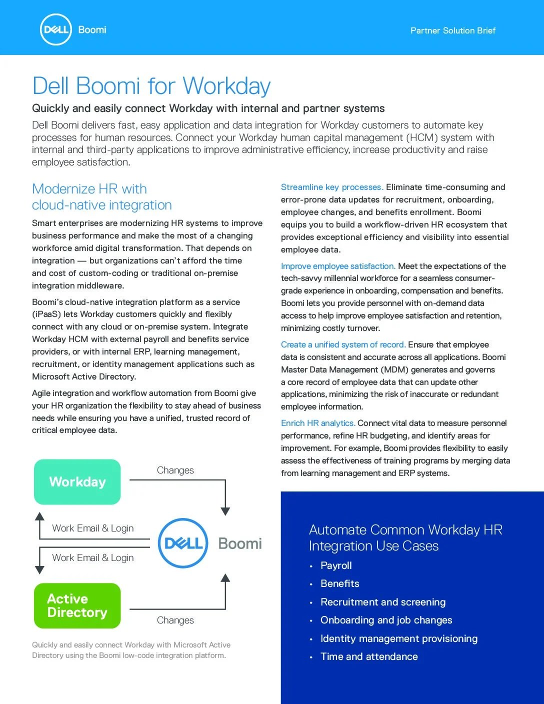 Workday Partner Boomi