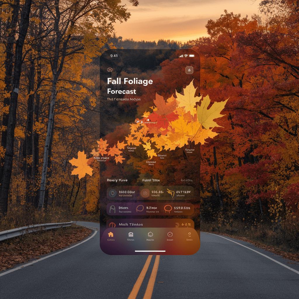 Autumn RV Travel Discover Hidden Gems and Stay Safe with AI