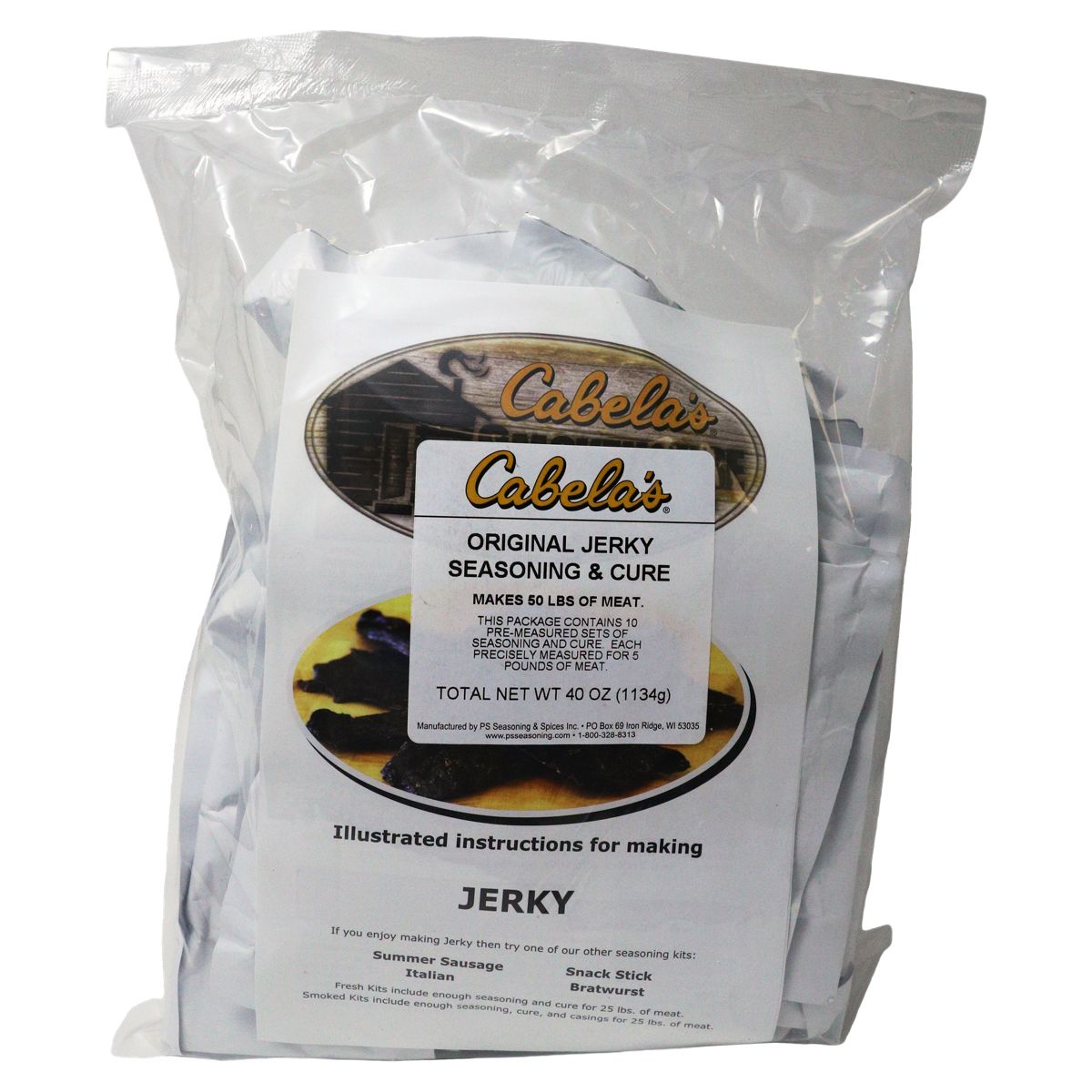 Cabela’s Smokehouse Jerky Seasonings Original Boondock's Jerky