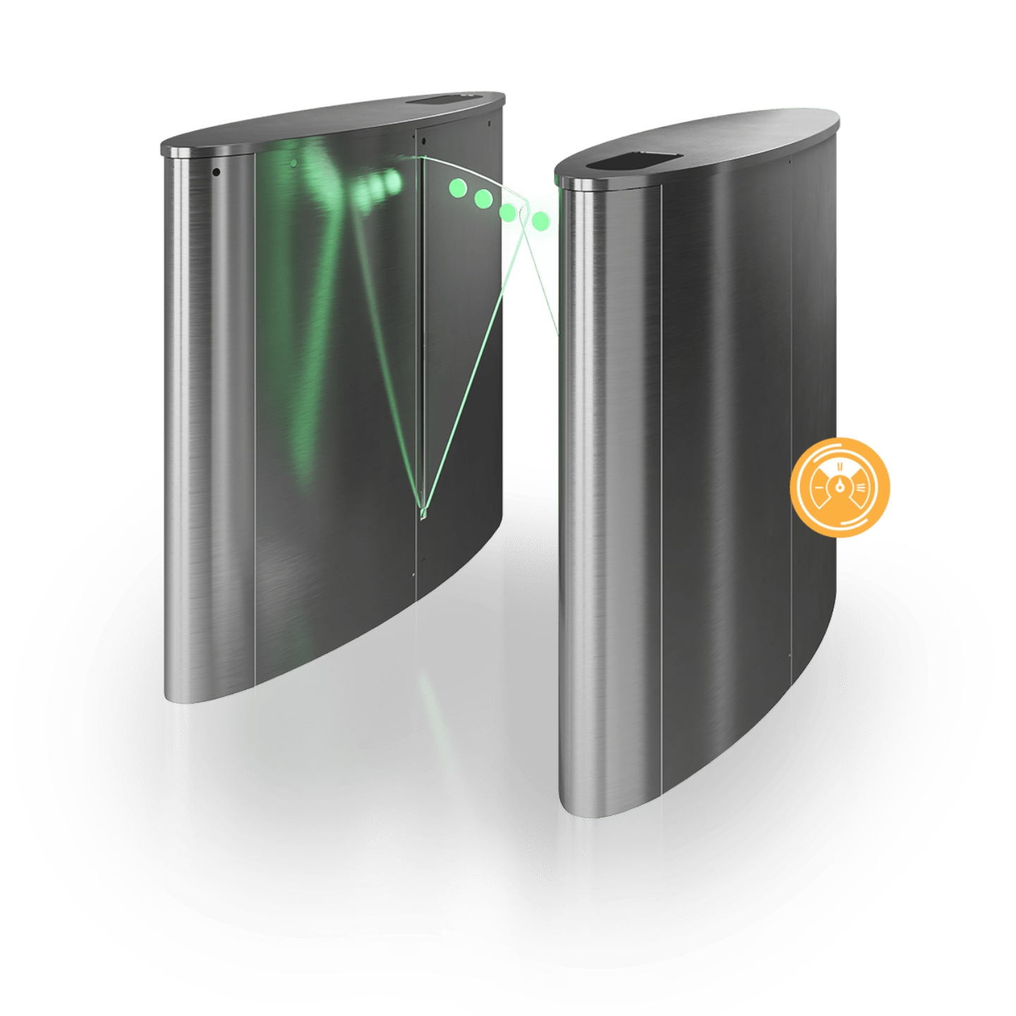 Flap Barrier Turnstile Speedlane 300 Boon Edam