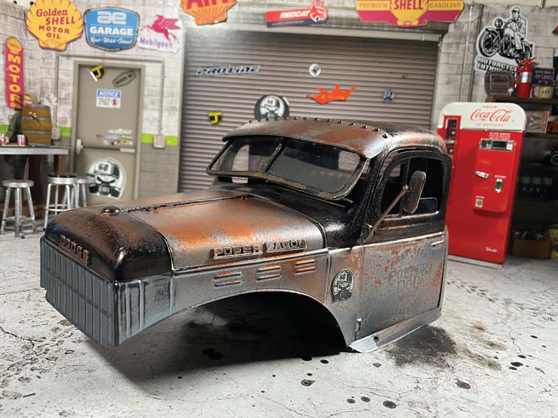 Patina Power Wagon Adding Realistic Patina to A Clear Lexan Body RC