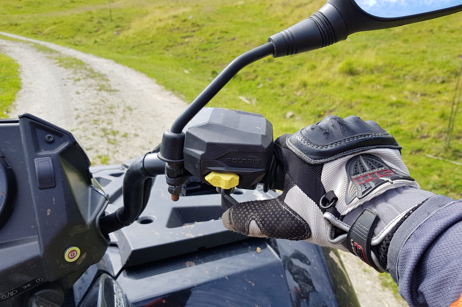 This is Why ATVs have Thumb Throttles