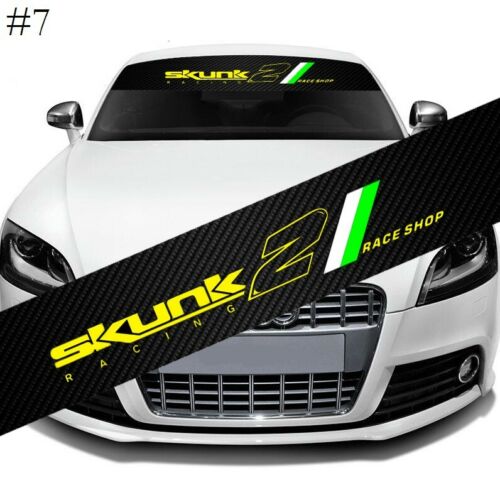 JDM SKUNK2 Windshield Banner Boosted Apex