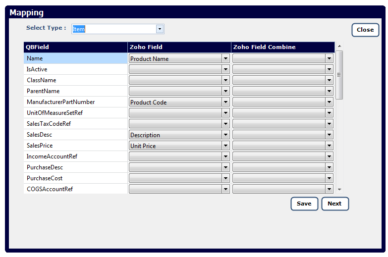 Zoho Quickbooks Integration Boosted CRM
