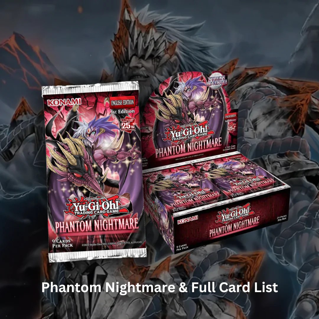 YuGiOh! News Phantom Nightmare & Full Card List Booster Crate